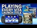 PLAYING EVERY PS VITA LAUNCH GAME