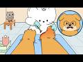 Mizu’s foot care for Higo | ASMR Animation | Life in Shirakawa