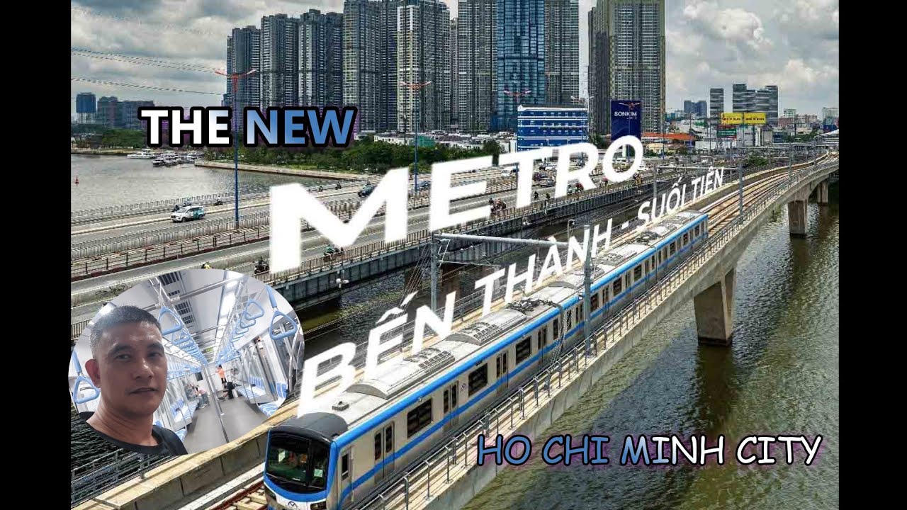THE NEW METRO TRAIN in HO CHI MINH CITY - YouTube