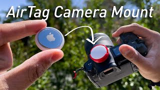 Never Lose Your Camera Again! | 3D Printed AirTag Camera Mount