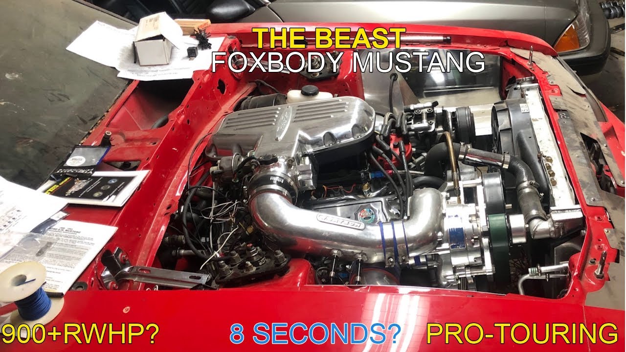 The Beast Pro-Touring Foxbody Mustang. - YouTube
