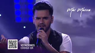 Luis Fonsi cantando "Imaginame sin tí" en yo me llamo (Ecuador).Gala:60