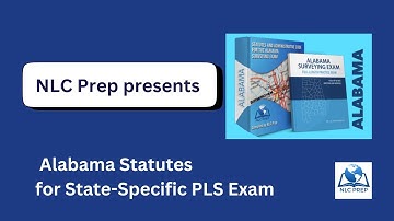 NLC Prep Presents Alabama Statutes for State-Specific PLS Exam