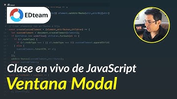 Clase en vivo: ventana modal con javascript (sin framework)