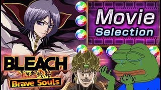 MUDA MUDA! USELESS MOVIE SELECTION SUMMONS! 150 ORBS RESPECT MULTI ONLY IS WORTH? Bleach Brave Souls