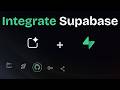 How to Integrate Supabase Backend Database into Your AI App | Google AI Studio + Supabase + GitHub