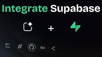 How to Integrate Supabase Backend Database into Your AI App | Google AI Studio + Supabase + GitHub