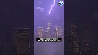 Lightning Strikes One World Trade Center