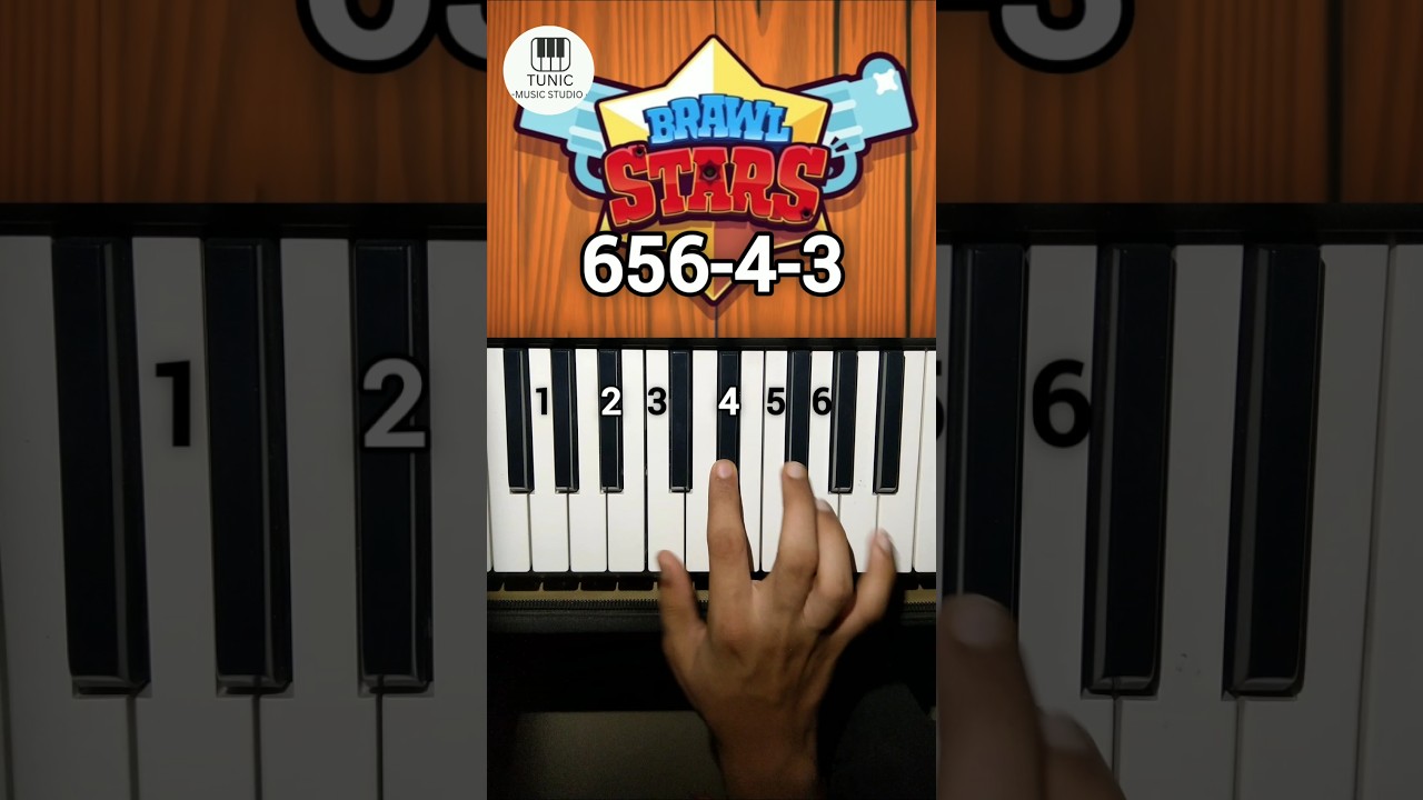 Brawl Stats Original Menu Theme Piano Tutorial 