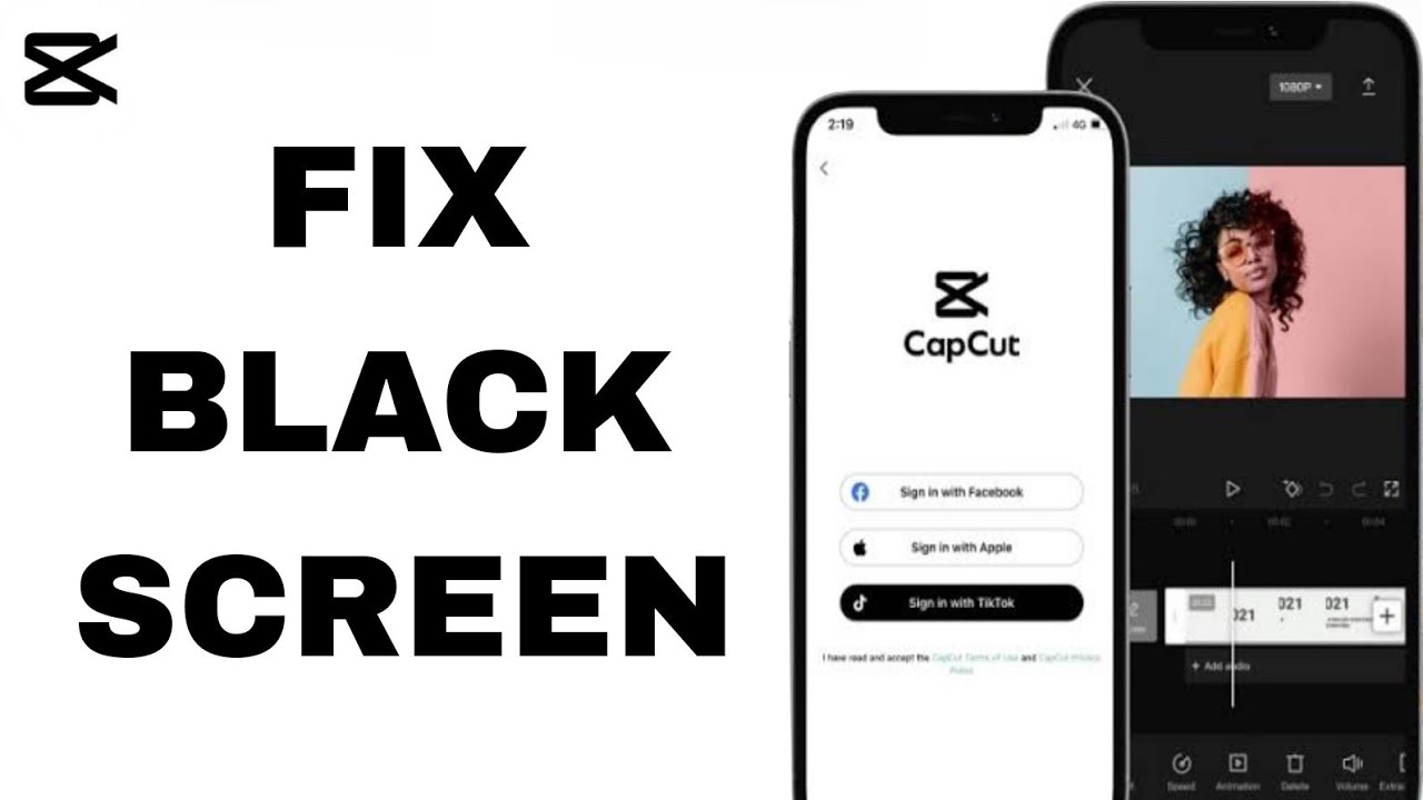 How To Fix And Solve Black Screen On CapCut App | Step By Step - YouTube
