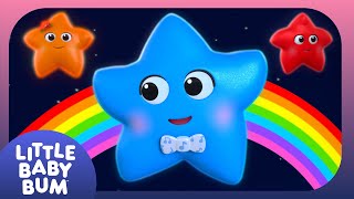 Rainbow Sleepy Stars 🌙✨ Little Baby Bum Lullabies | Bedtime | Nursery Rhymes & Kids Songs