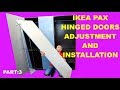 Ikea Pax hinged doors adjustment and installation