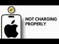 How To Fix IPhone Not Charging Properly After IOS 18 Update Fix IPhone Charging Issue How To Fix IPhone Not Charging Properly After IOS 18 Update Fix IPhone Charging Issue