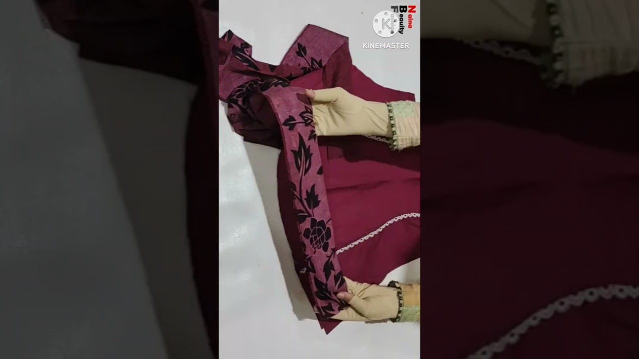 Baby frock cutting and stitching | #babyfrock #cuttingandstitching