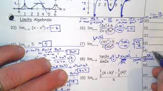 AP Calculus BC unit 2 review corrective office hours
