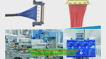 Nhà sản xuất lắp ráp cáp Lắp ráp cáp tùy chỉnh I-Pex CA II 20679-030T-01 30Pin LVDS Micro Coal