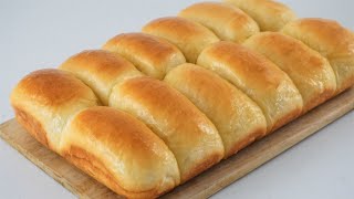 No Knead MILK BREAD❗Prepare At Night Bake In The Morning❗Warm And Buttery