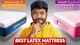 Best Latex Mattress in India 🔥 | Emma Latex II vs Wakefit ErgoTech | Tamil Review