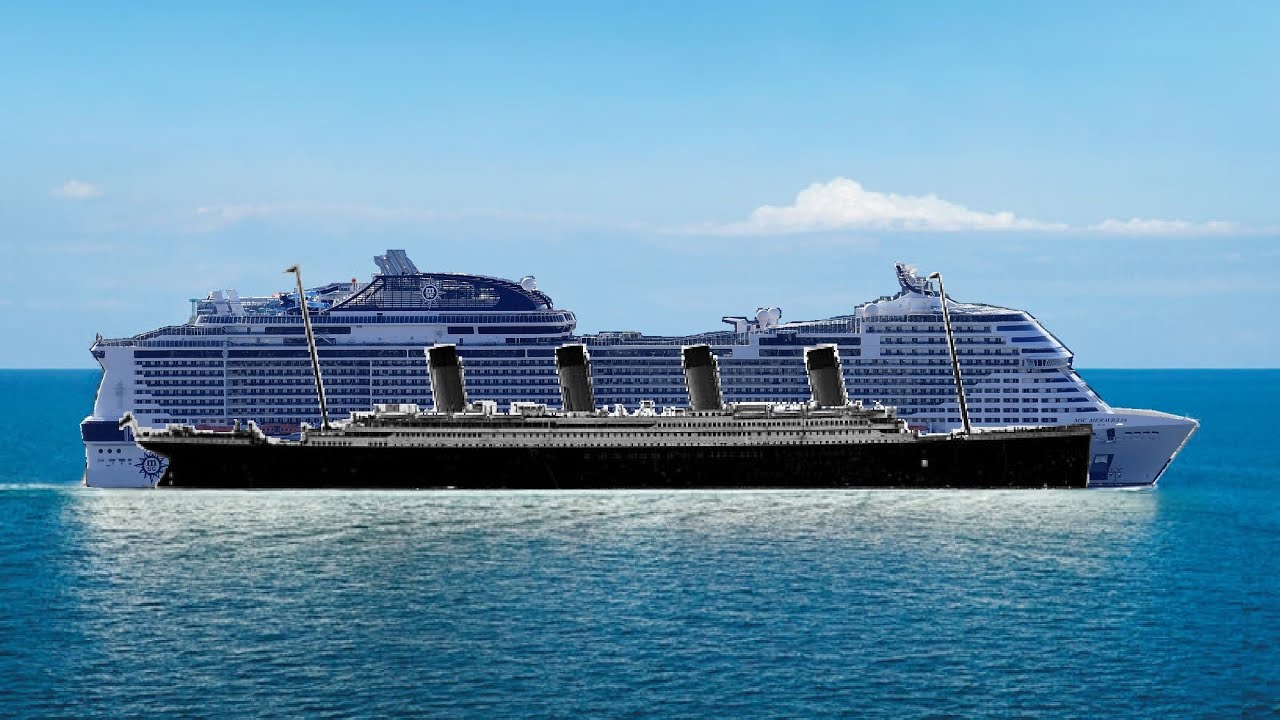 Symphony Of The Seas Vs Titanic - Cruise Gallery