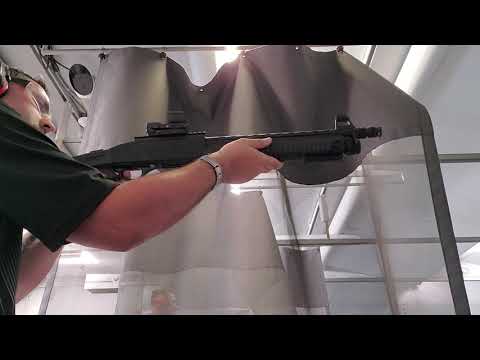 Pallas tactical pump action shotgun review shooting