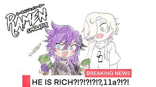 【RAMEN SIMULATOR 】RICH MAN WHO SLAPS SENPAI & WIPED TABLE WITH STACK OF CASH OPENS A RAMEN SHOP 🍜💰✨