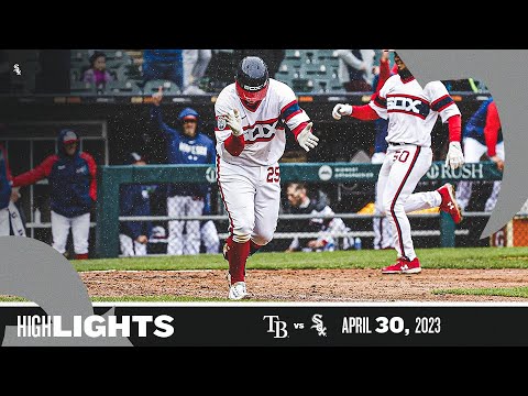 HIGHLIGHTS: WHITE SOX, VAUGHN WALK-OFF RAYS DRAMATIC FASHION (4.30