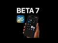 iOS 26 Beta 7