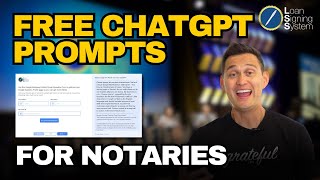 How to Get More Notary Business Using Artificial Intelligence! FREE AI Prompt Generator Tool