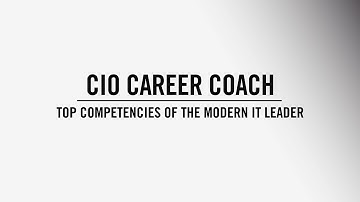 Become a Digital Leader | CIO Career Coach Episode 2.1