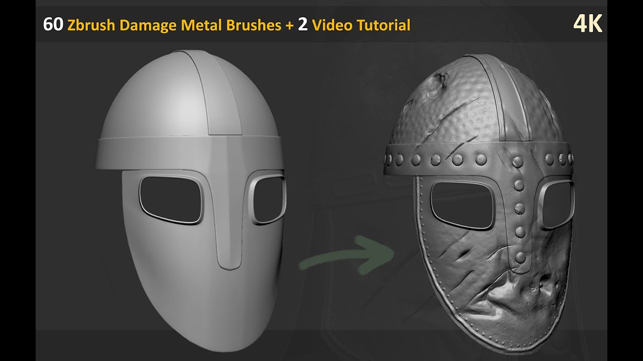 damage brushes zbrush