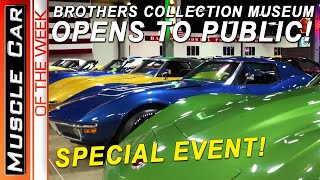 The Brothers Collection opens to public for special event friday, May 19, 2023 with ticket purchase!