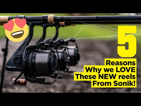 5 reasons why we LOVE these NEW carp reels from Sonik 