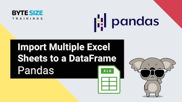 Import Multiple Excel Sheets to a Pandas DataFrame #pandas #python #jupyternotebook  #excel