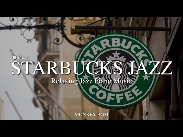 💓스타벅스 매장음악 ( 중간광고없음❗️) / Starbucks Jazz Piano Music / 카페음악, 매장음악, 라운지음악 class=