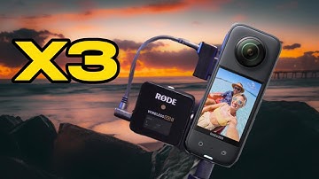 INSTA360 X3 and the Rode Wireless Mic set up @insta360 @rodemic