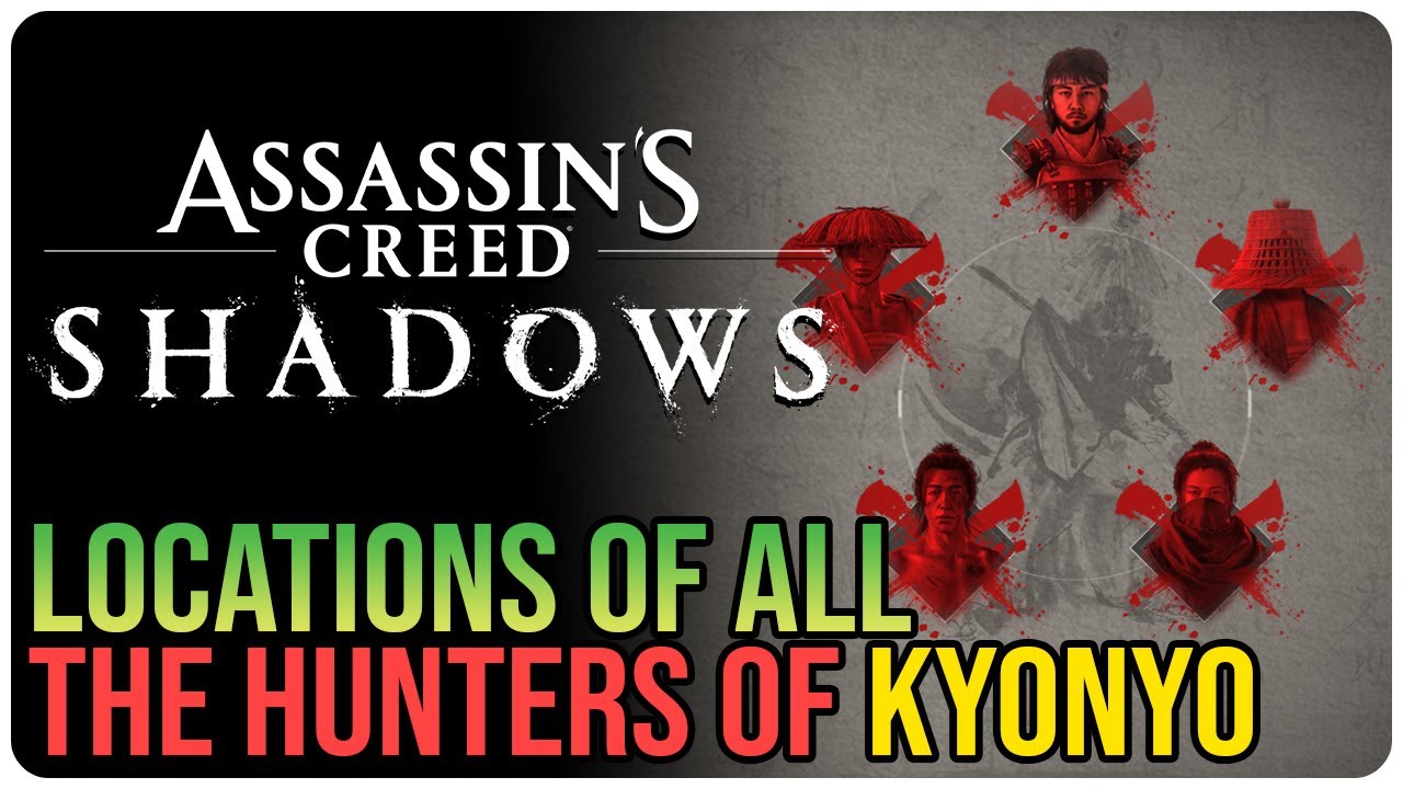 All The Hunters of Kyonyo Locations Assassin’s Creed Shadows YouTube