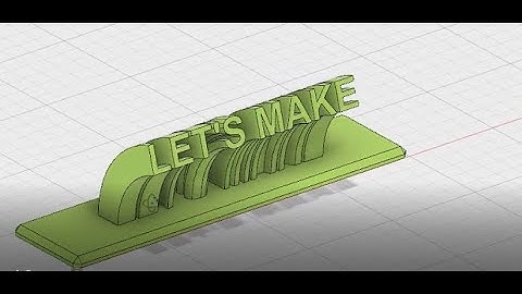 How to Make a Custom Nameplate in Fusion 360 | | MR.FUSION 360  !!