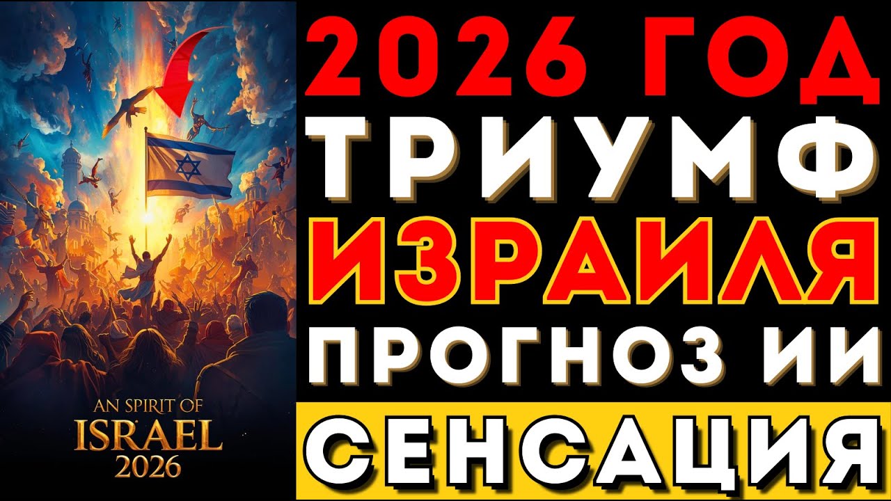 2026 — триумф Израиля? ИИ ПРОАНАЛИЗИРОВАЛ данные и мир в шоке!