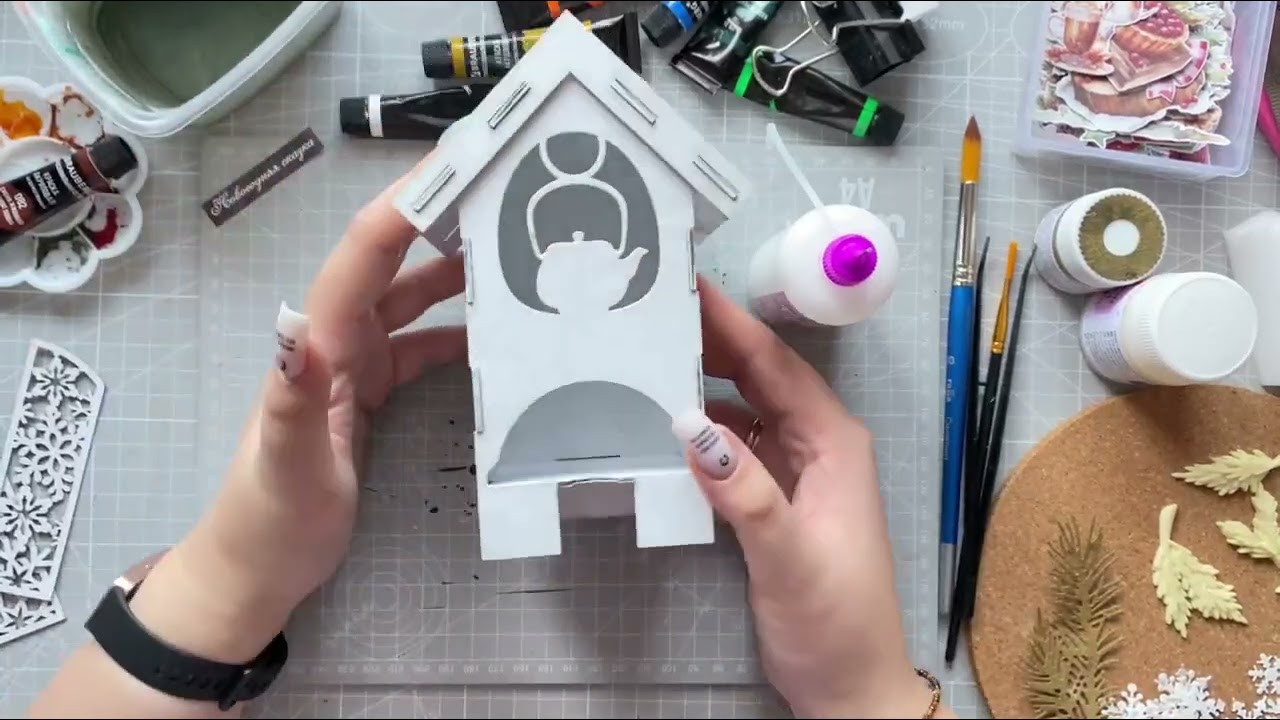 МК по Созданию Чайного Домика Дизайнер Ксения Кокшарова