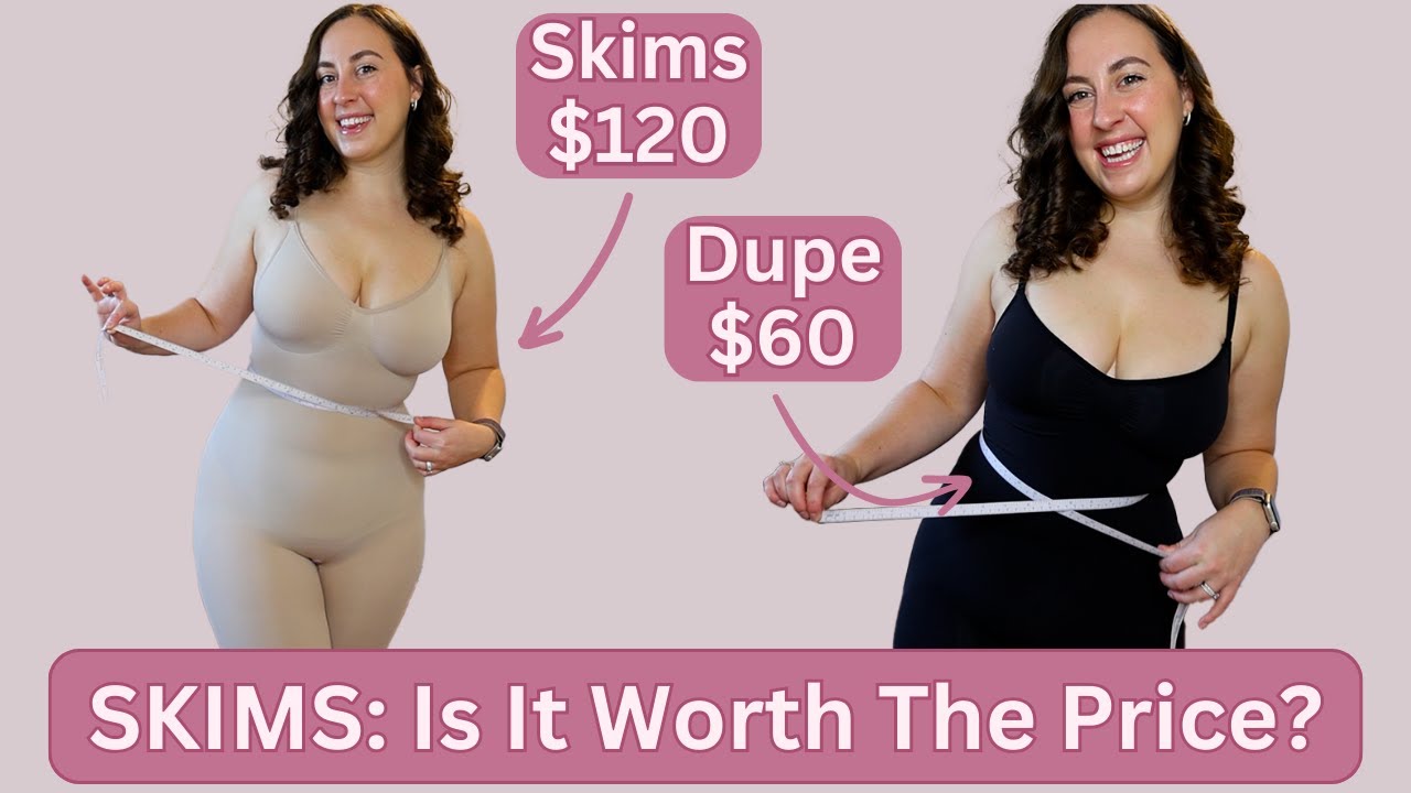 I'm an  fan - I found SKIMS bodysuit dupes for $36 less & they're  buttery soft