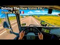 ASMR 🇫🇷 POV Truck Driving NEW Volvo FH | France A75 Scenic Highway Drive 4K 