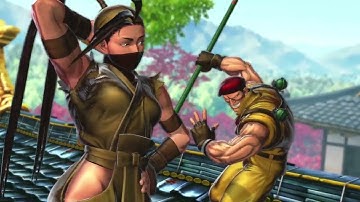 Street Fighter X Tekken - Rolento & Ibuki (Team Intro)