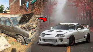 Removing All Parts of Maruti 800 to make My Toyota Supra MK4 | Project Tools