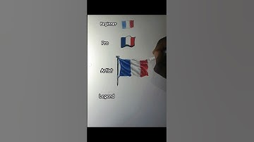 Draw France flag! #drawing #art #easydrawing #satisfying #shorts #tutorial