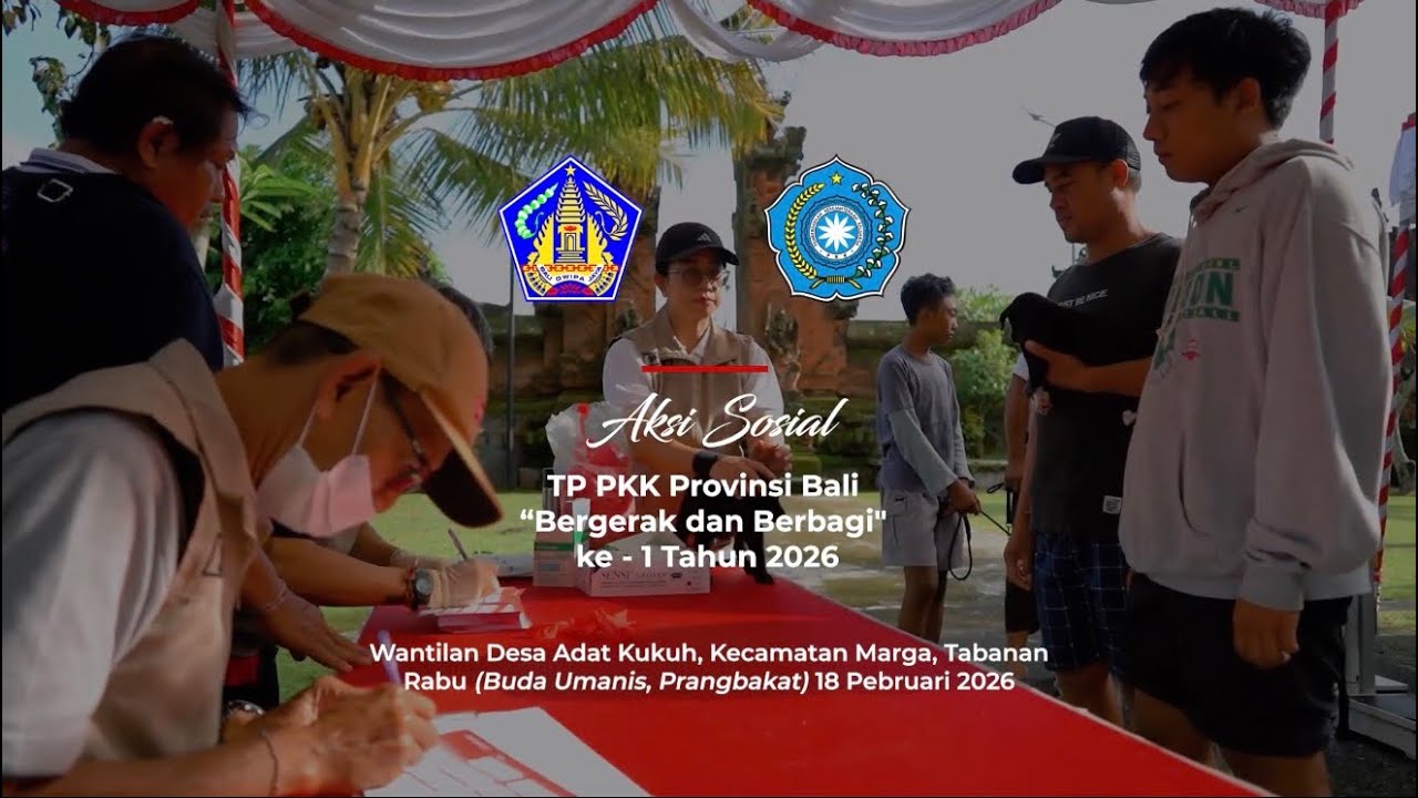 Aksi Sosial TP PKK Provinsi Bali “Bergerak dan Berbagi