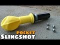 Homemade Pocket Slingshot (B-POWER)