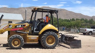 Skip Loader Grader start up procider by Malek Taiaan