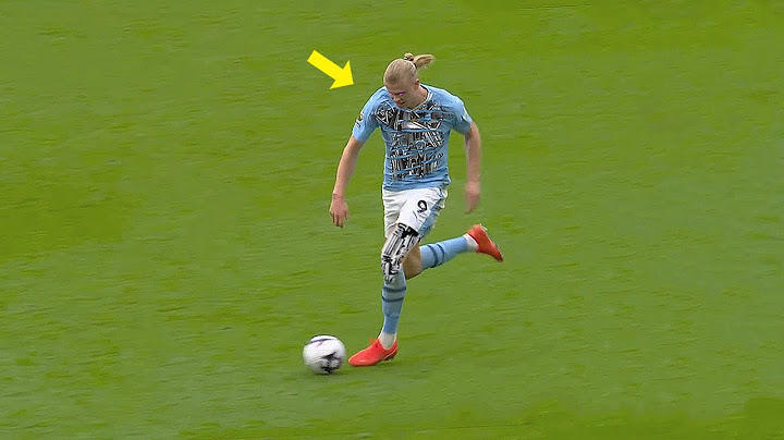 100 "He's Not Human" Moments By Erling Haaland