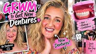 Grwm to get my new Dentures part 2..#Dentures #Grwm