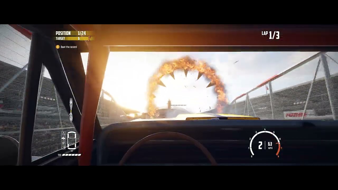 Wreckfest Gold: 5/5/2025 Tournament Daily Challenge - Driver's View.